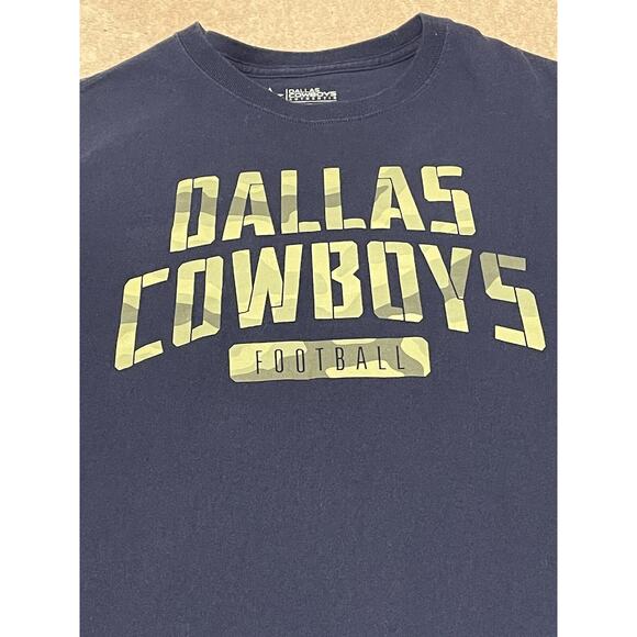 Dallas Cowboys Dak Prescott #4 Camo Number NFL T-Shirt Men’s Large - Picture 3 of 8